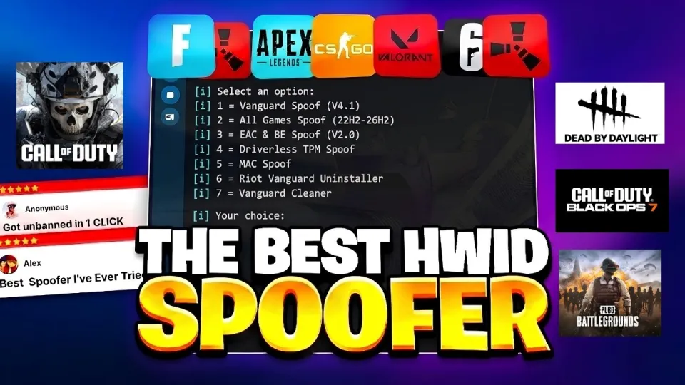 HWID Spoofer 2026 - Remove Any Game Bans Permanently! (Guaranteed)